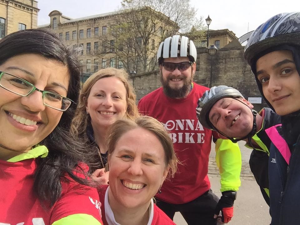 Onna Bike Supporting Bradford Council